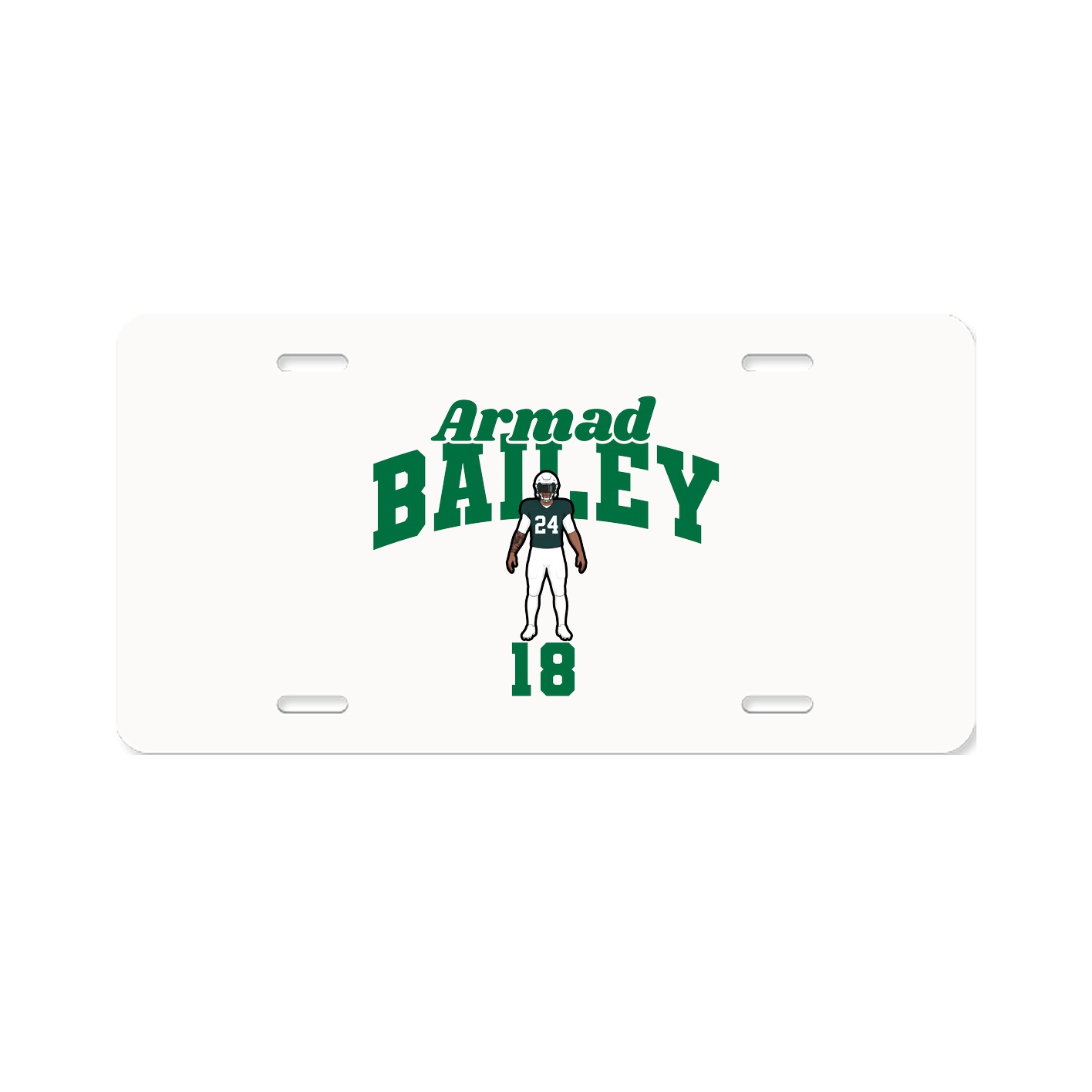 License Plate — Signature Arch in Classic