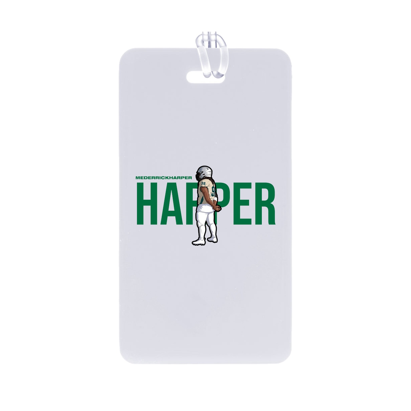 Bag Tag — Player Name in Classic