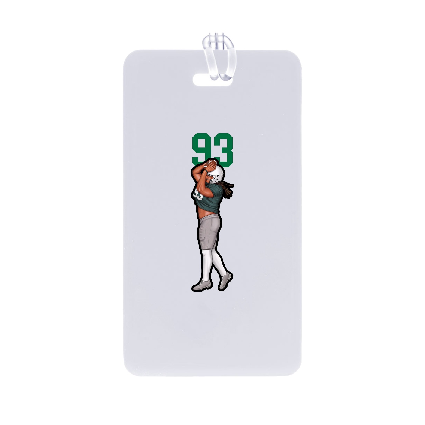 Bag Tag — Number Top in Classic