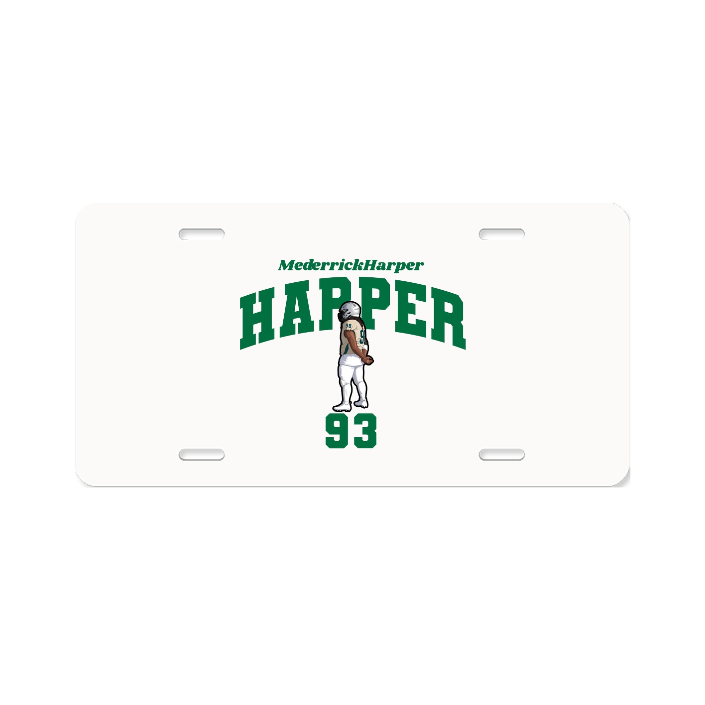 License Plate — Signature Arch in Classic