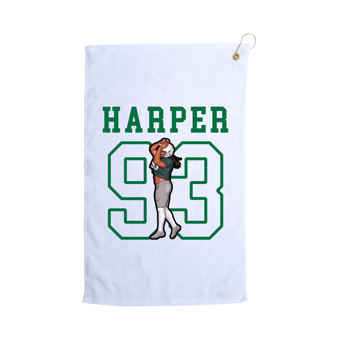 Golf Towel — Shirsey in White