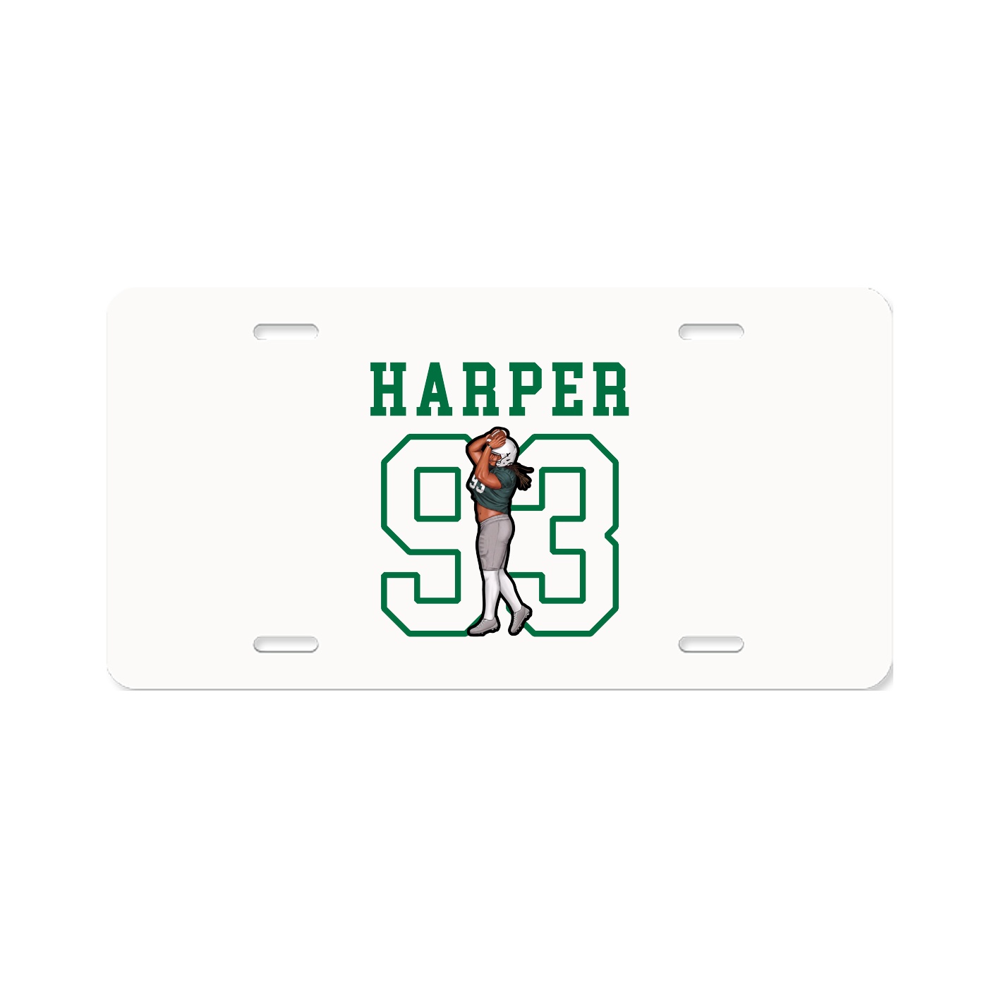 License Plate — Shirsey in Classic