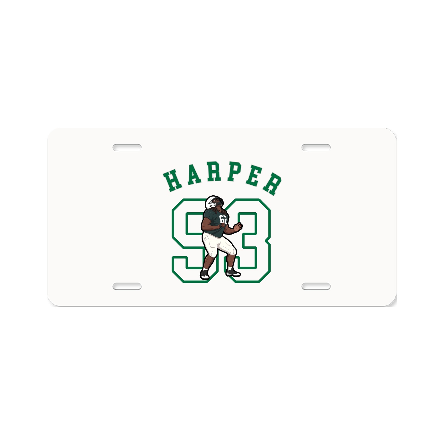 License Plate — Shirsey Arch in Classic