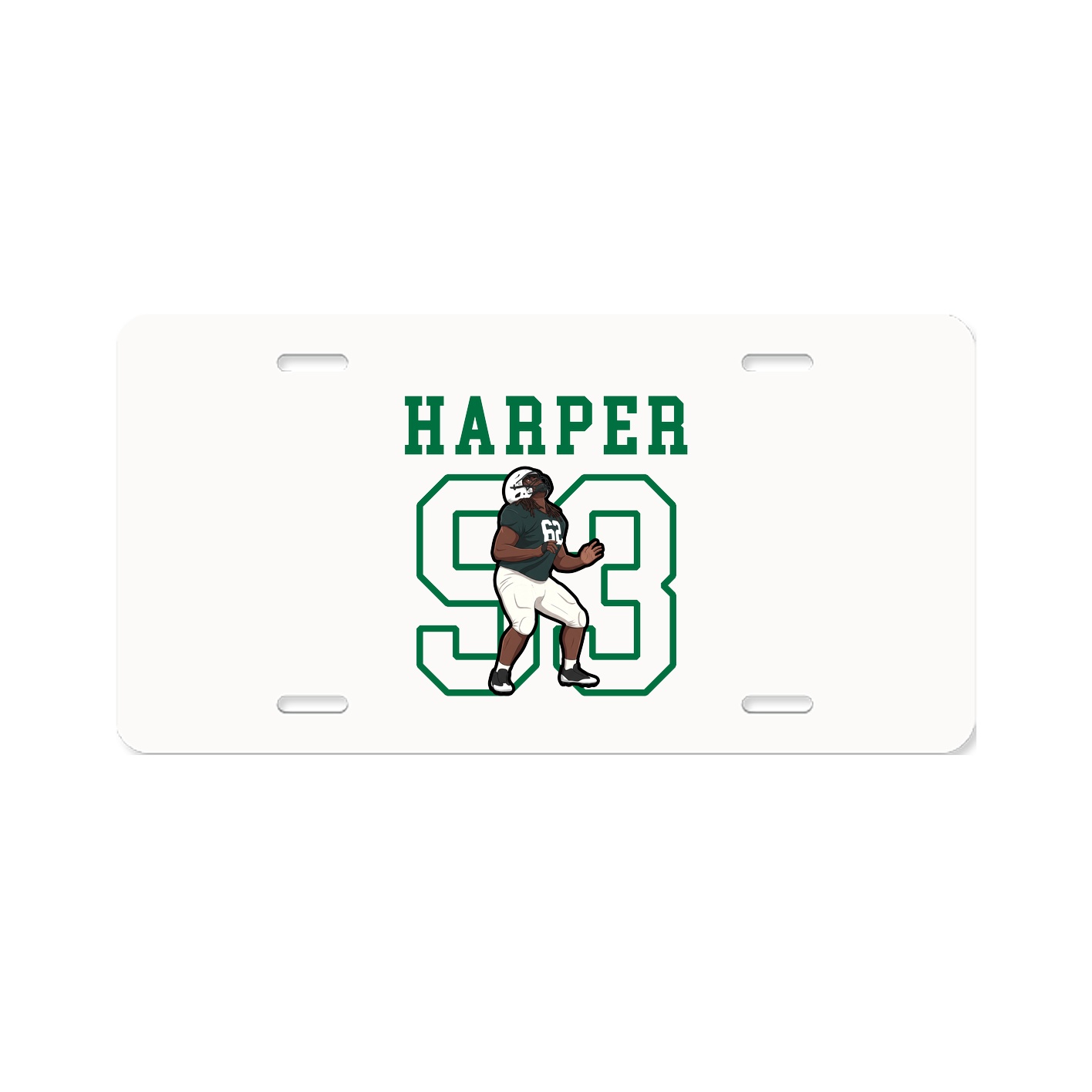 License Plate — Shirsey in Classic