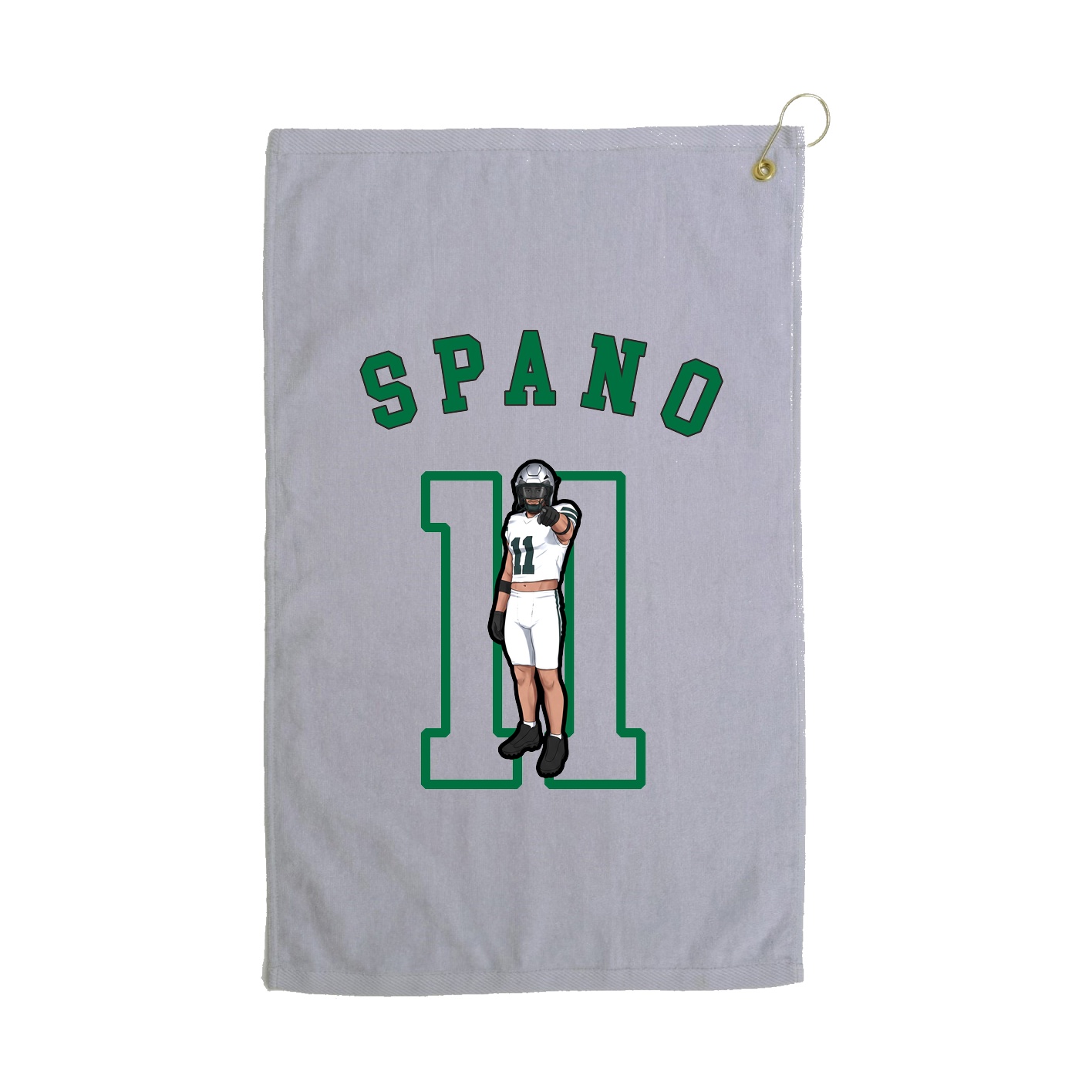 Golf Towel — Shirsey Arch in Grey