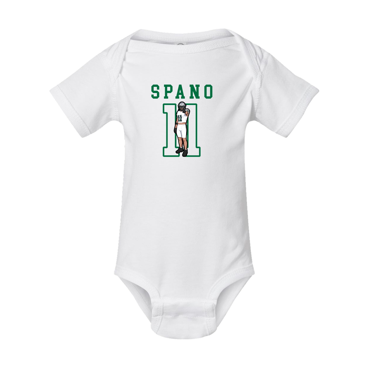 Baby Onesie — Shirsey in White