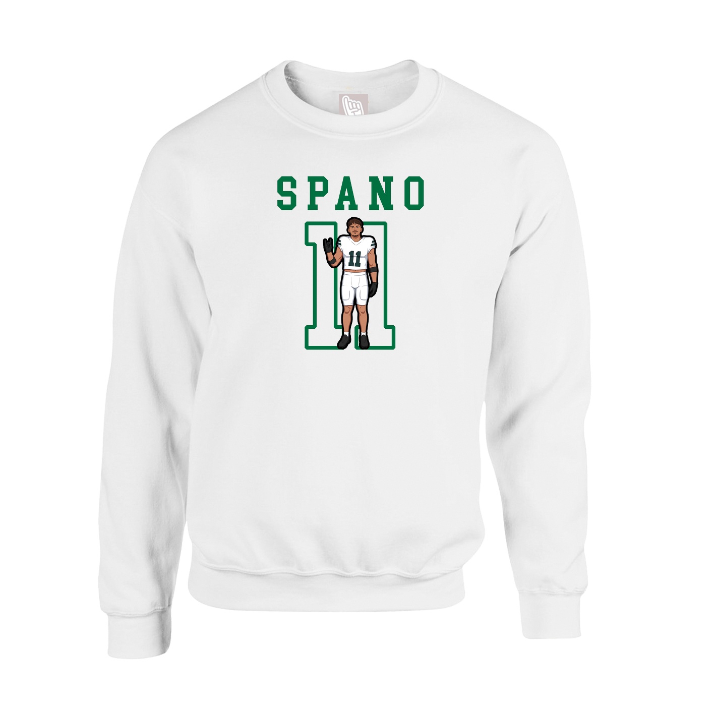 Fleece Crew — Shirsey in White