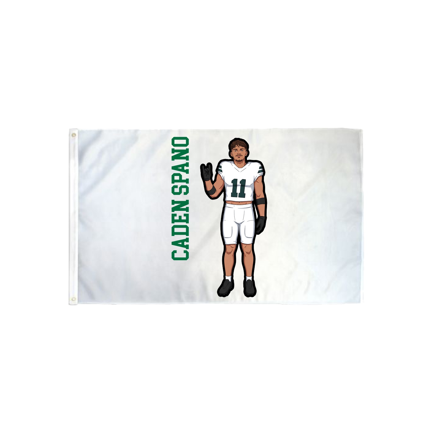 3x5 Flag — Name Vertical in Classic