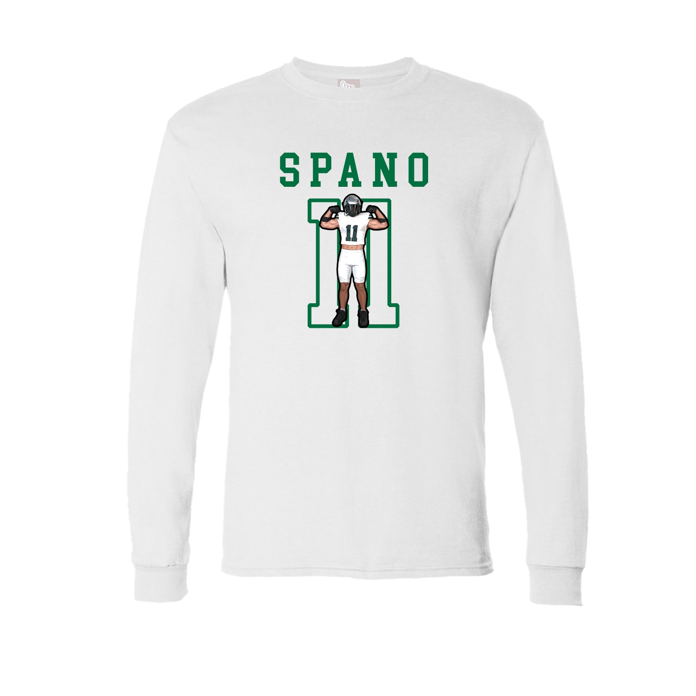 Long Sleeve Tee — Shirsey in White