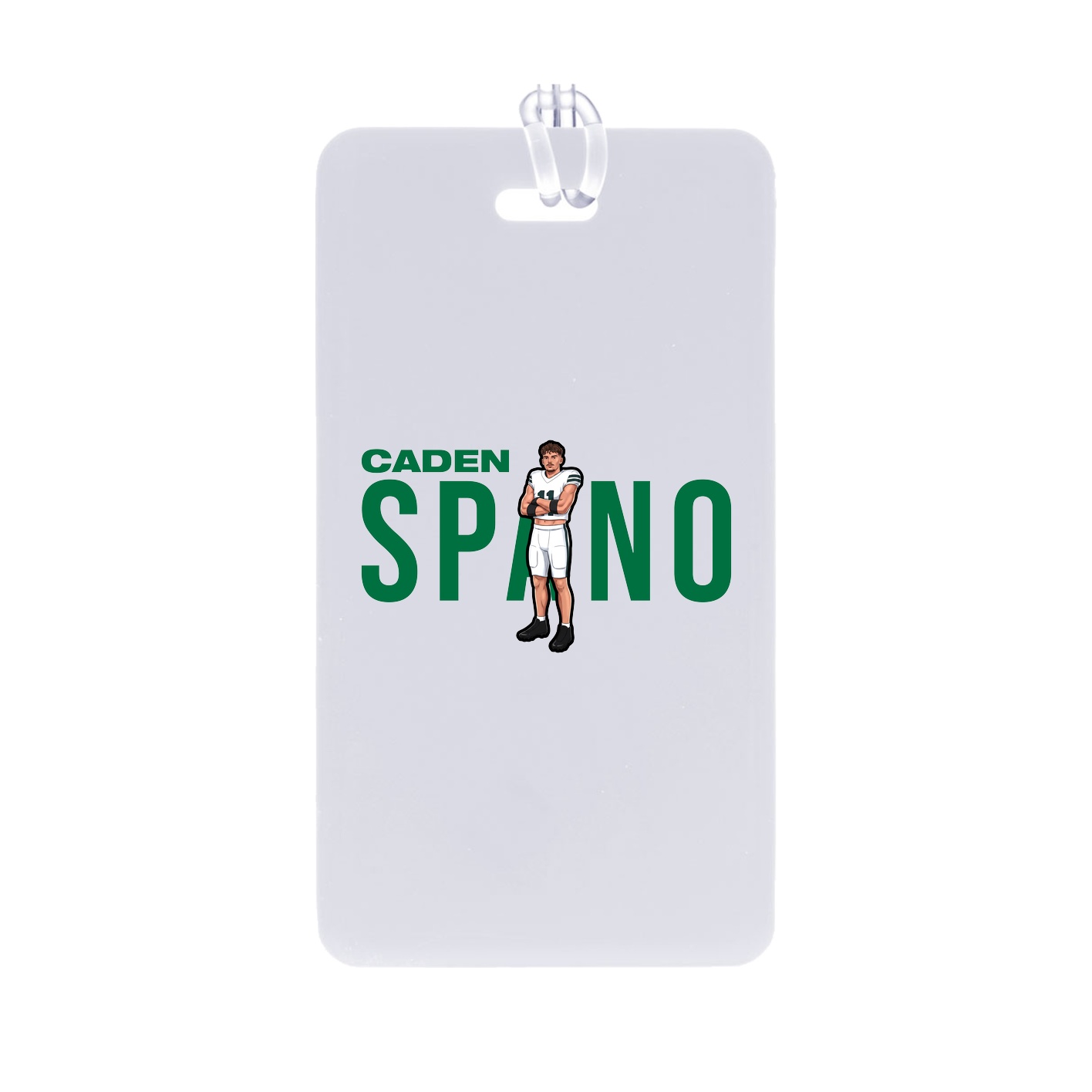 Bag Tag — Player Name in Classic