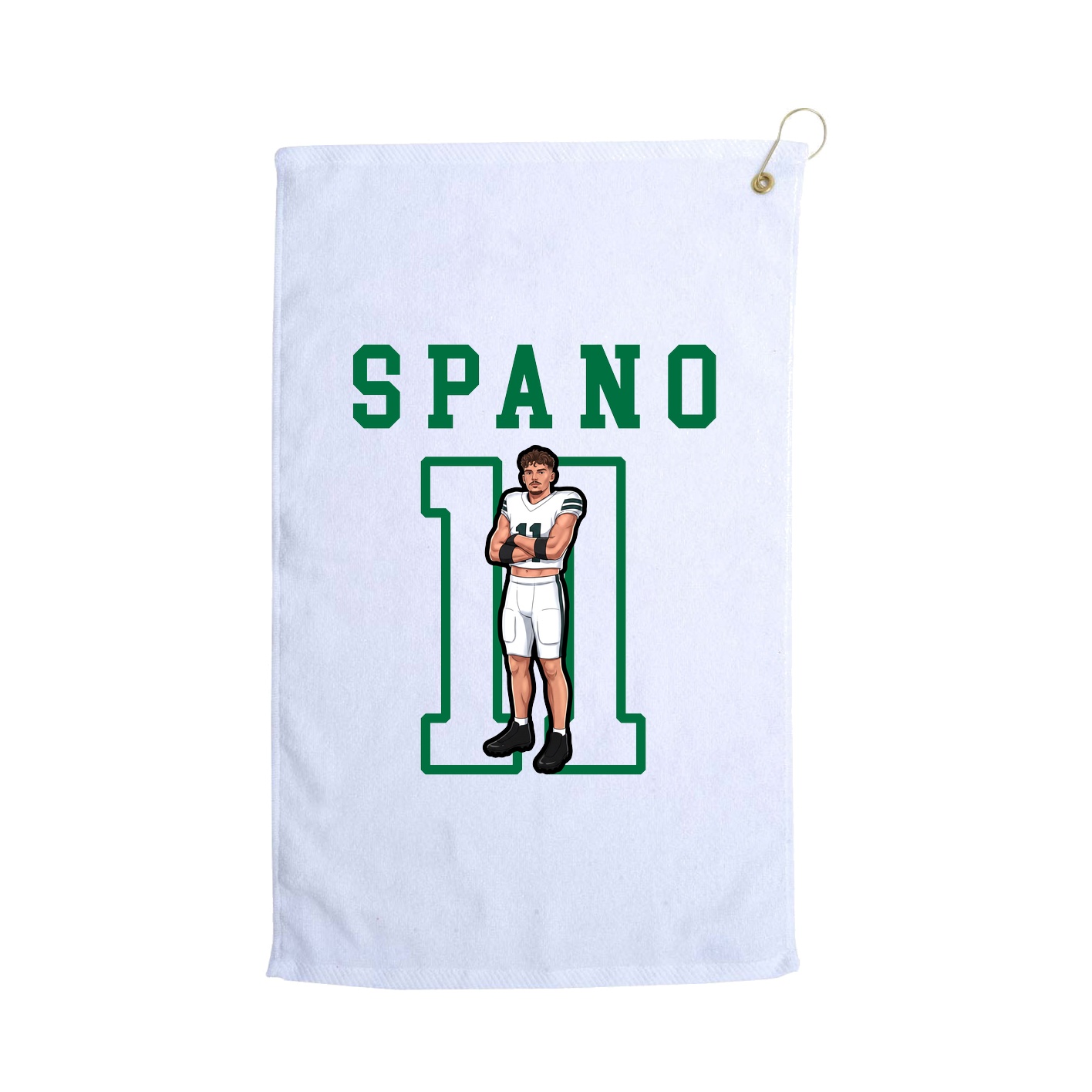 Golf Towel — Shirsey in White