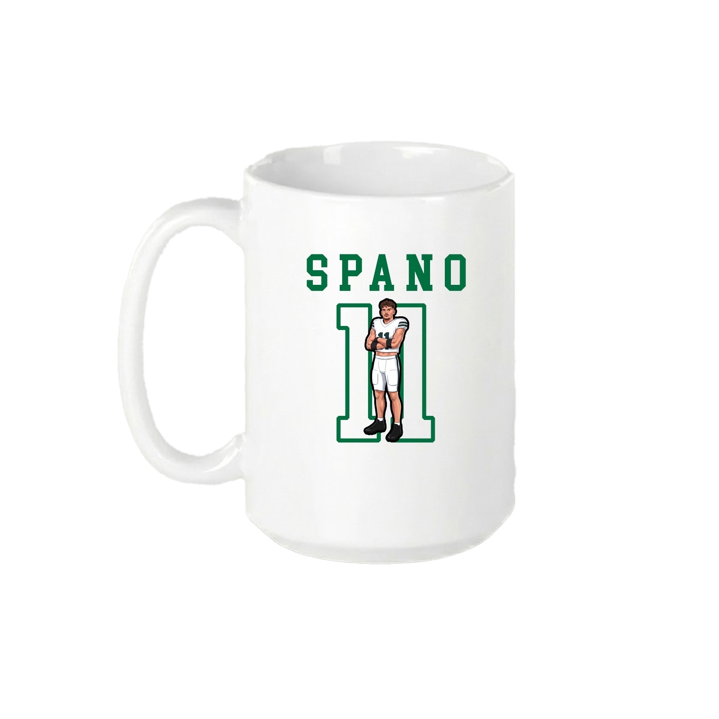 15oz Coffee Mug — Shirsey in White