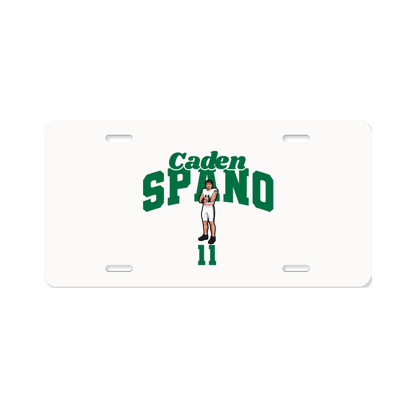 License Plate — Signature Arch in Classic