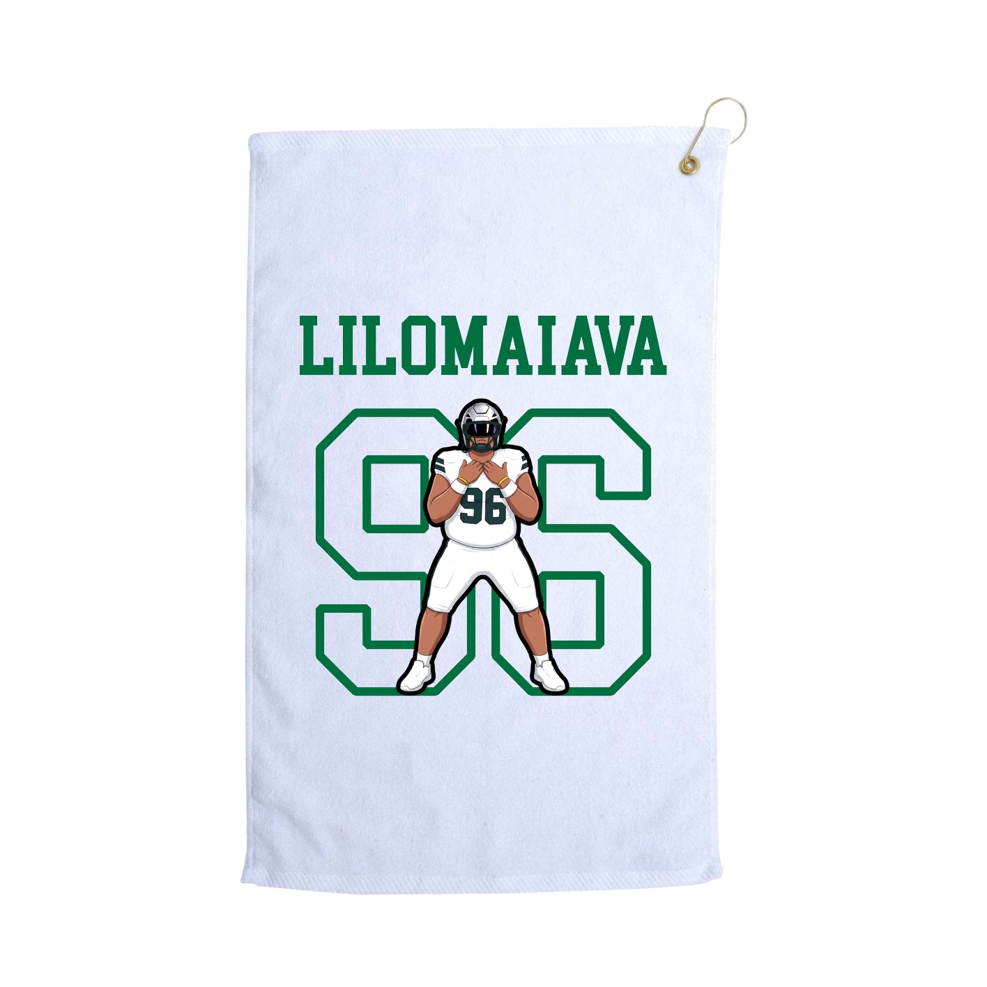 Golf Towel — Shirsey in White