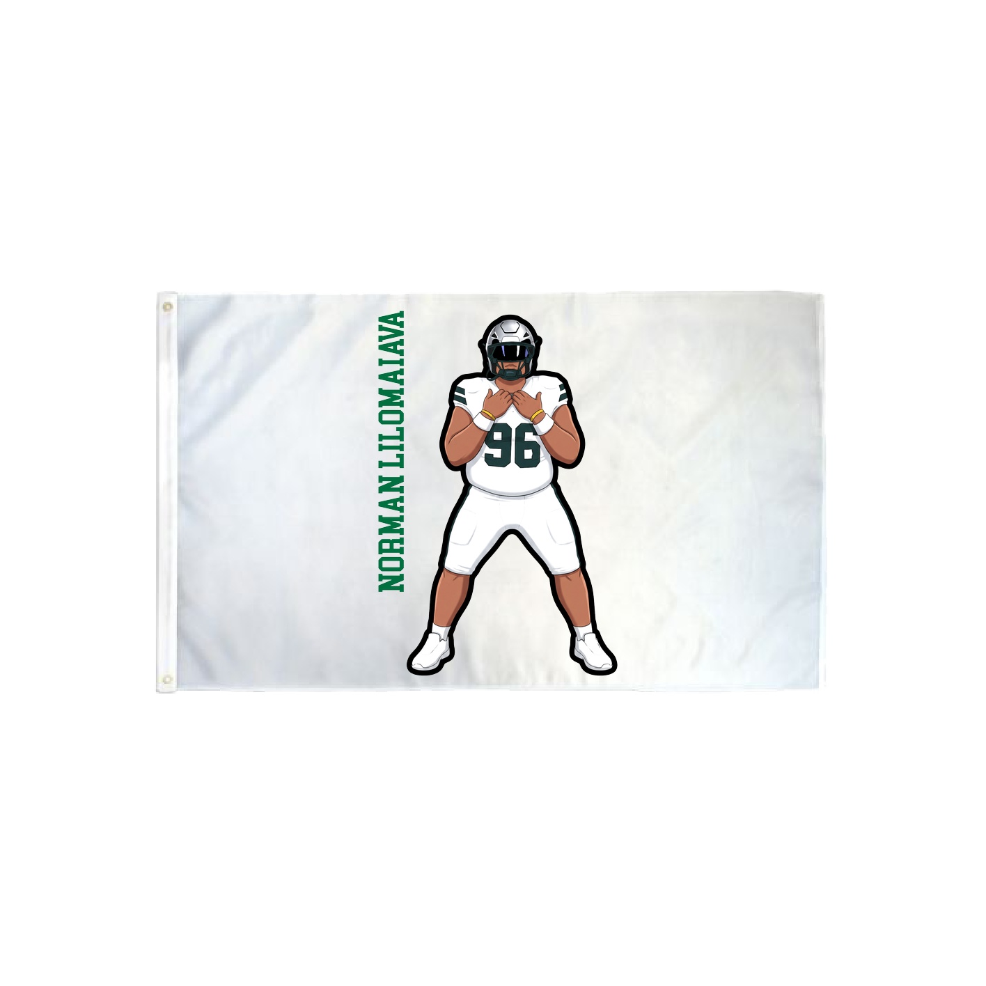 3x5 Flag — Name Vertical in Classic