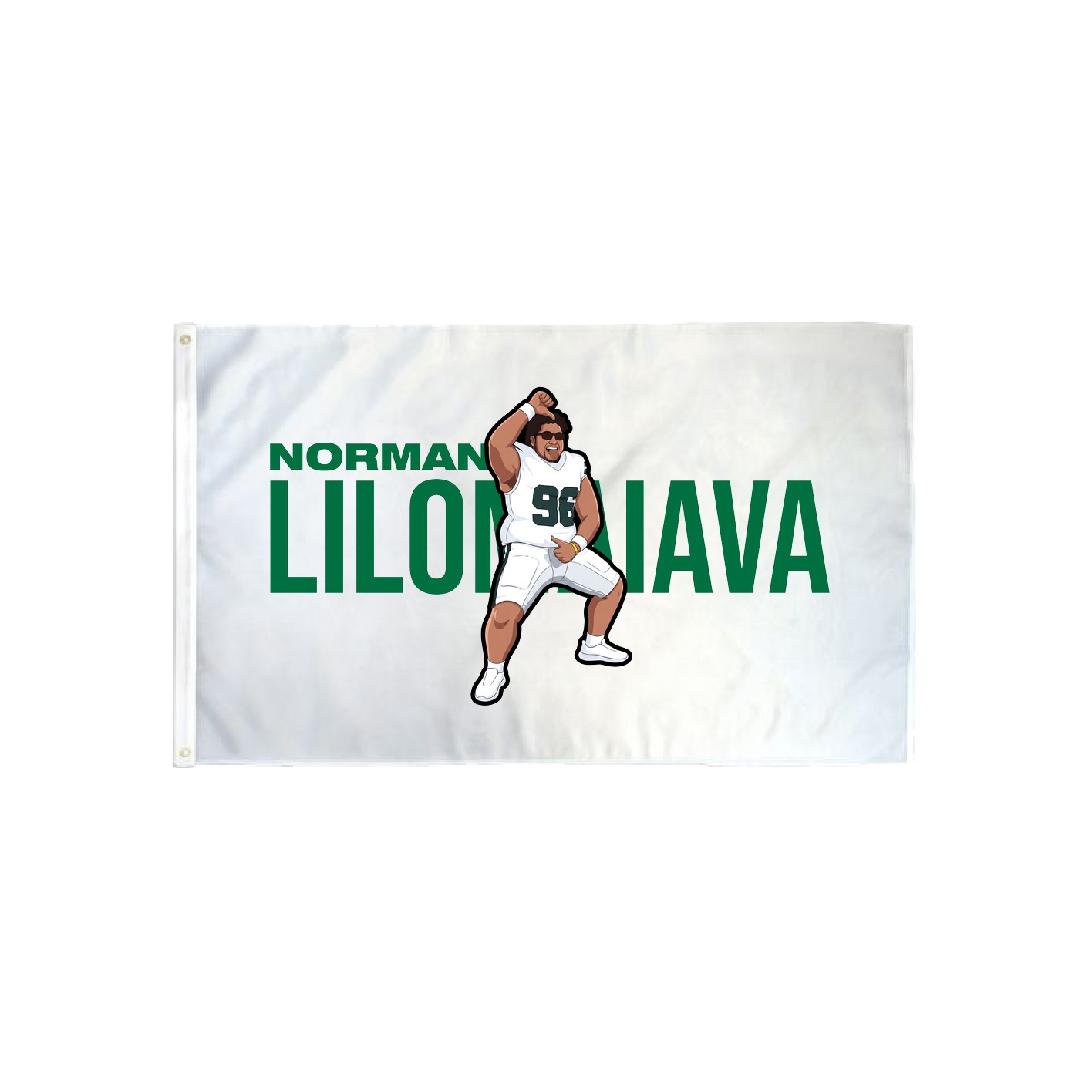 3x5 Flag — Player Name in Classic