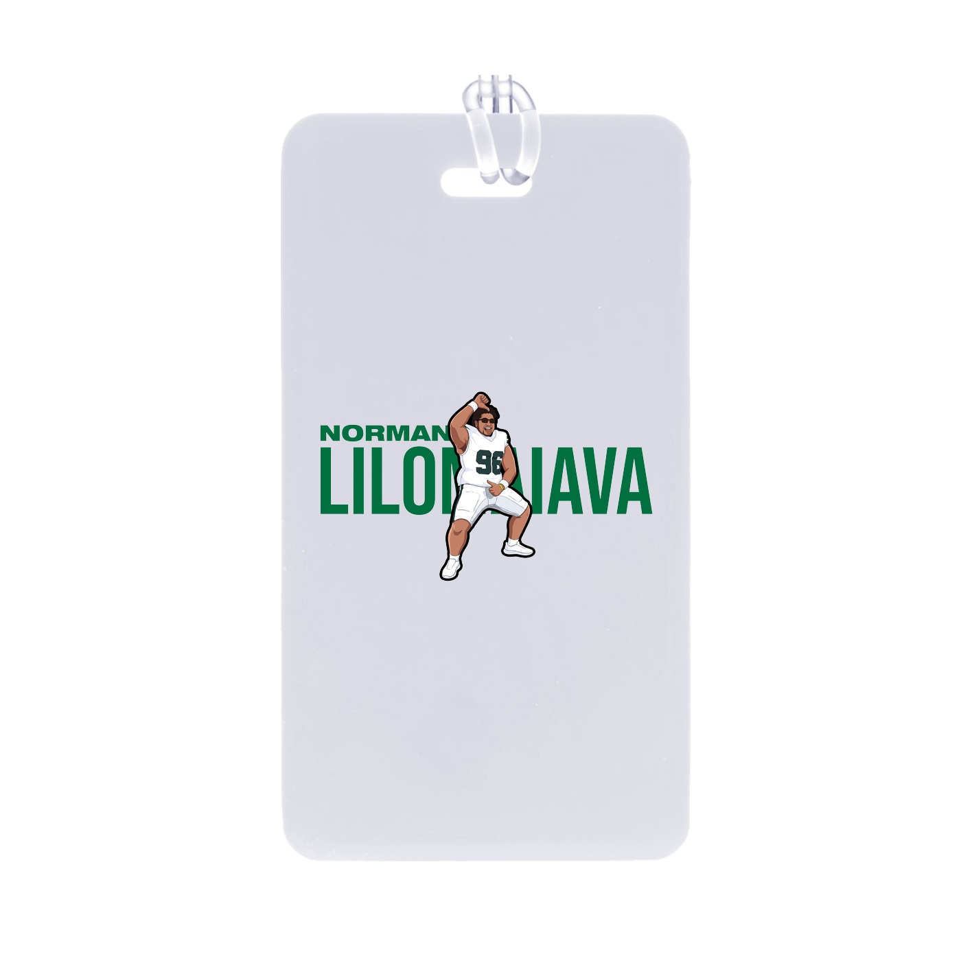 Bag Tag — Player Name in Classic