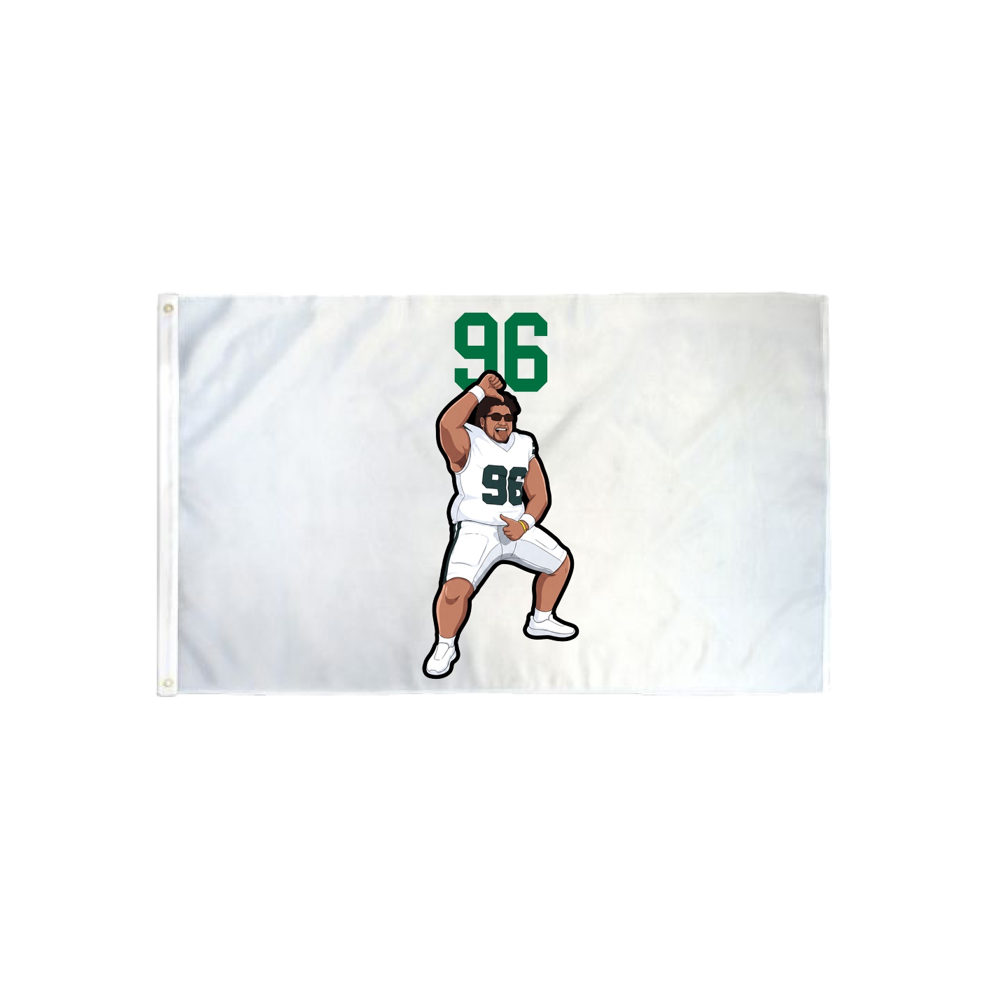 3x5 Flag — Number Top in Classic