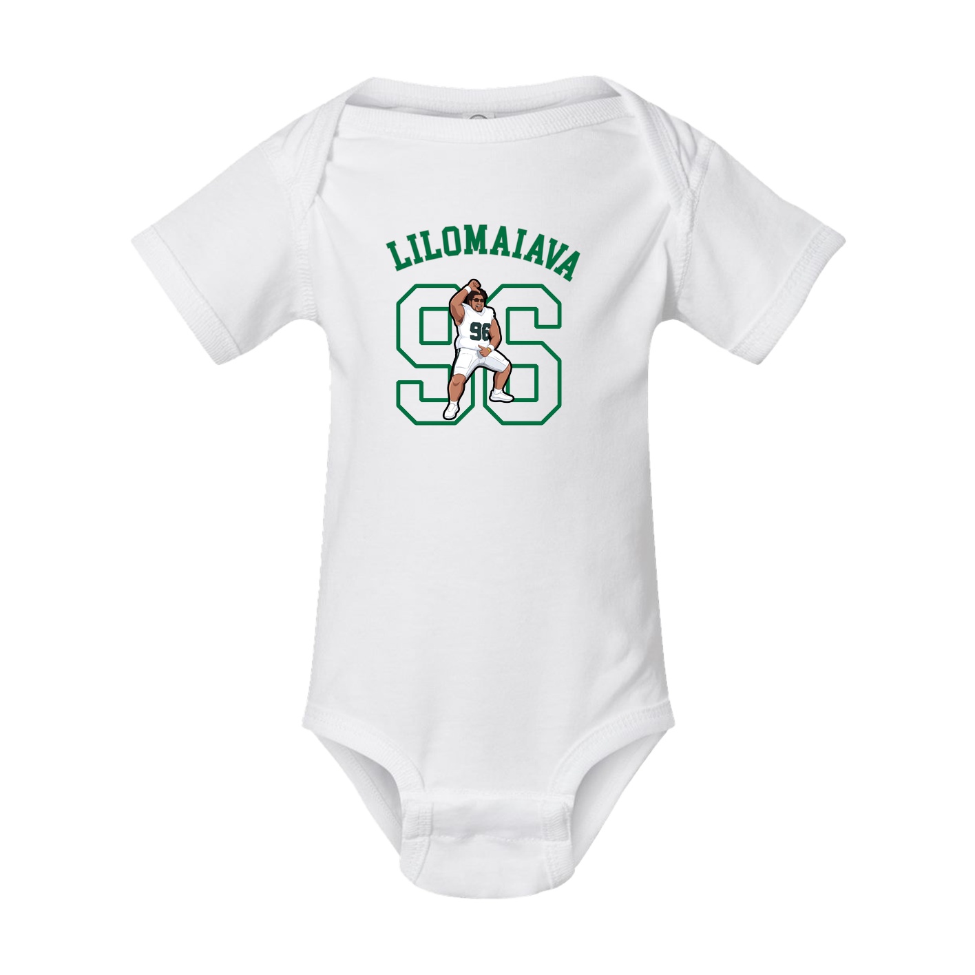 Baby Onesie — Shirsey Arch in White