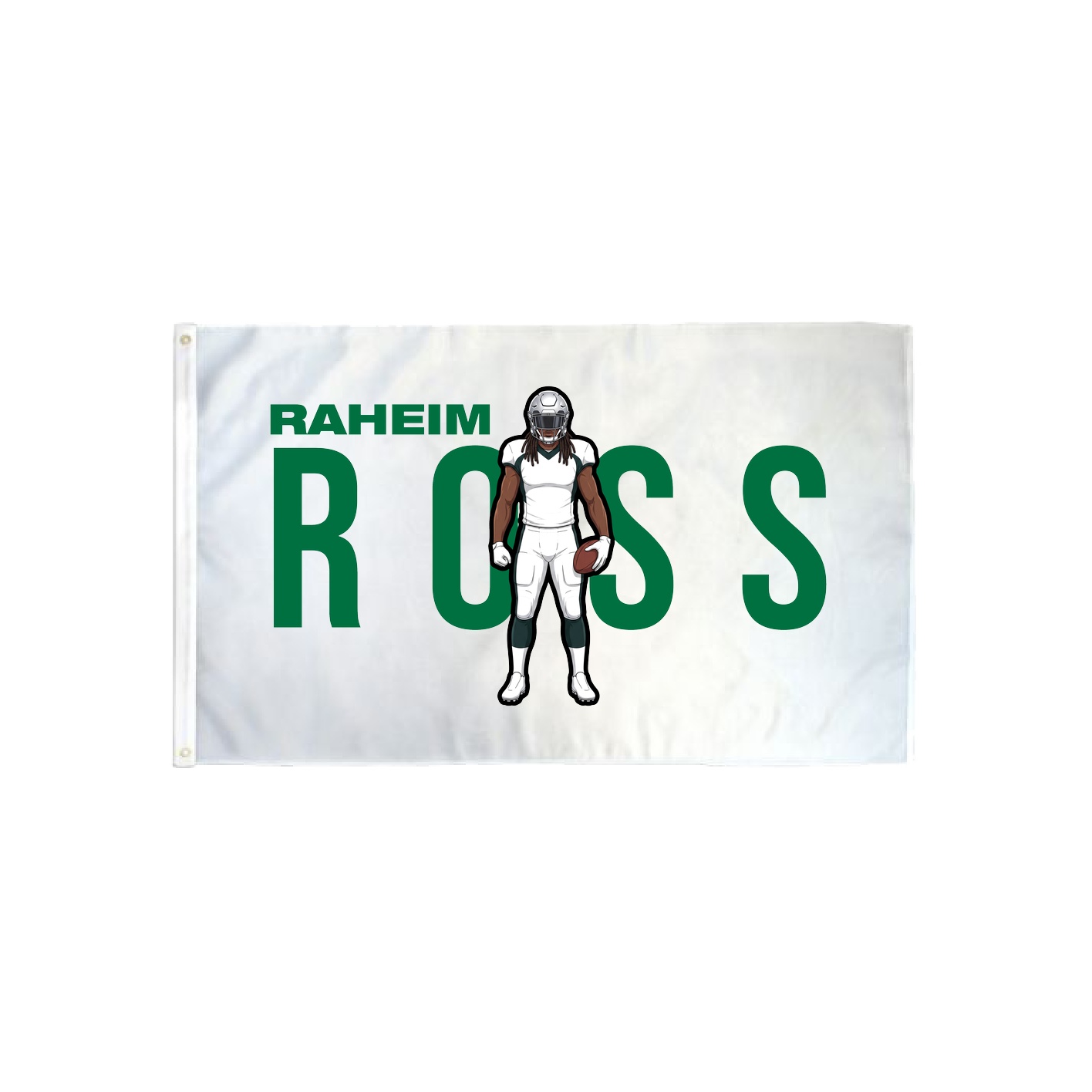 3x5 Flag — Player Name in Classic