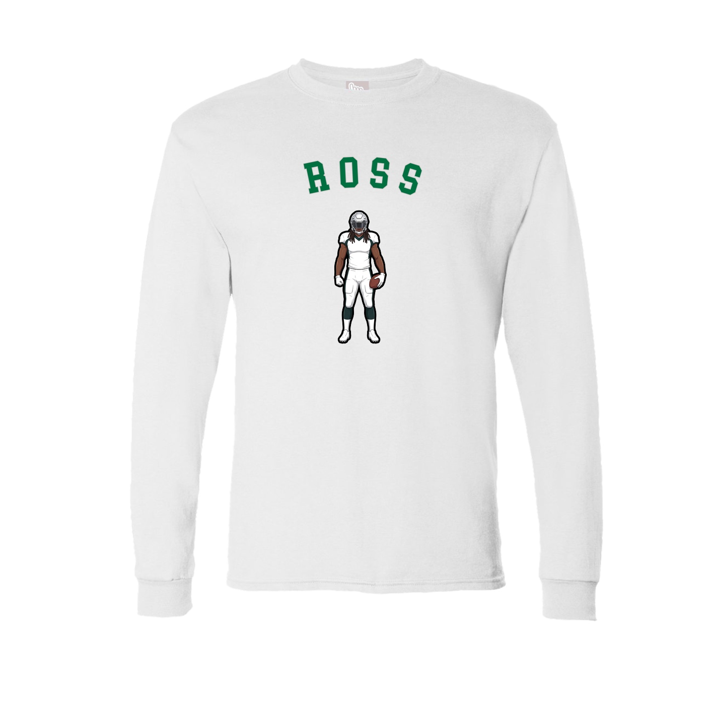 Long Sleeve Tee — Shirsey Arch in White