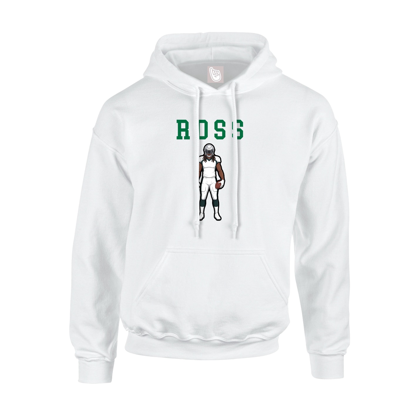 Youth Hoodie — Shirsey in White