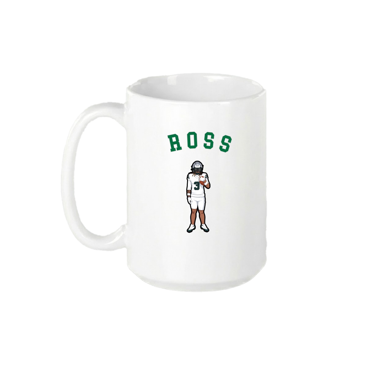 15oz Coffee Mug — Shirsey Arch in White