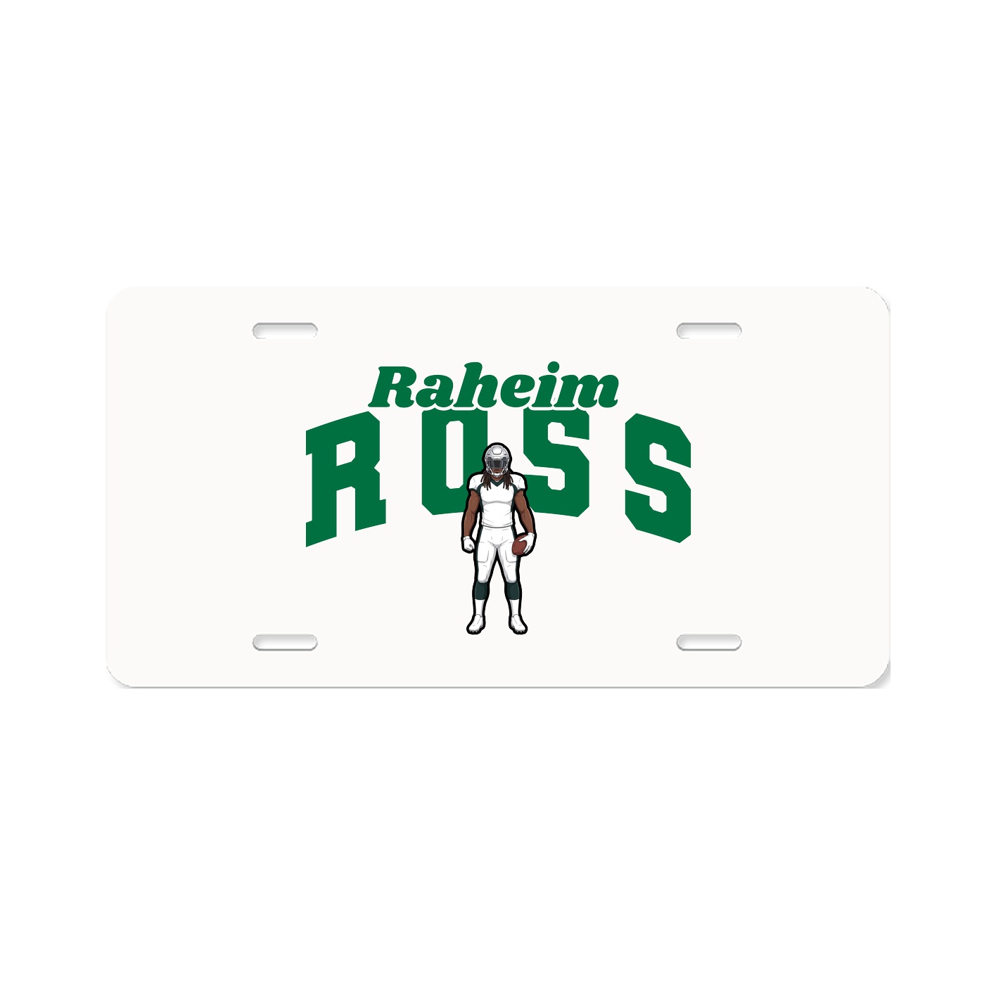 License Plate — Signature Arch in Classic