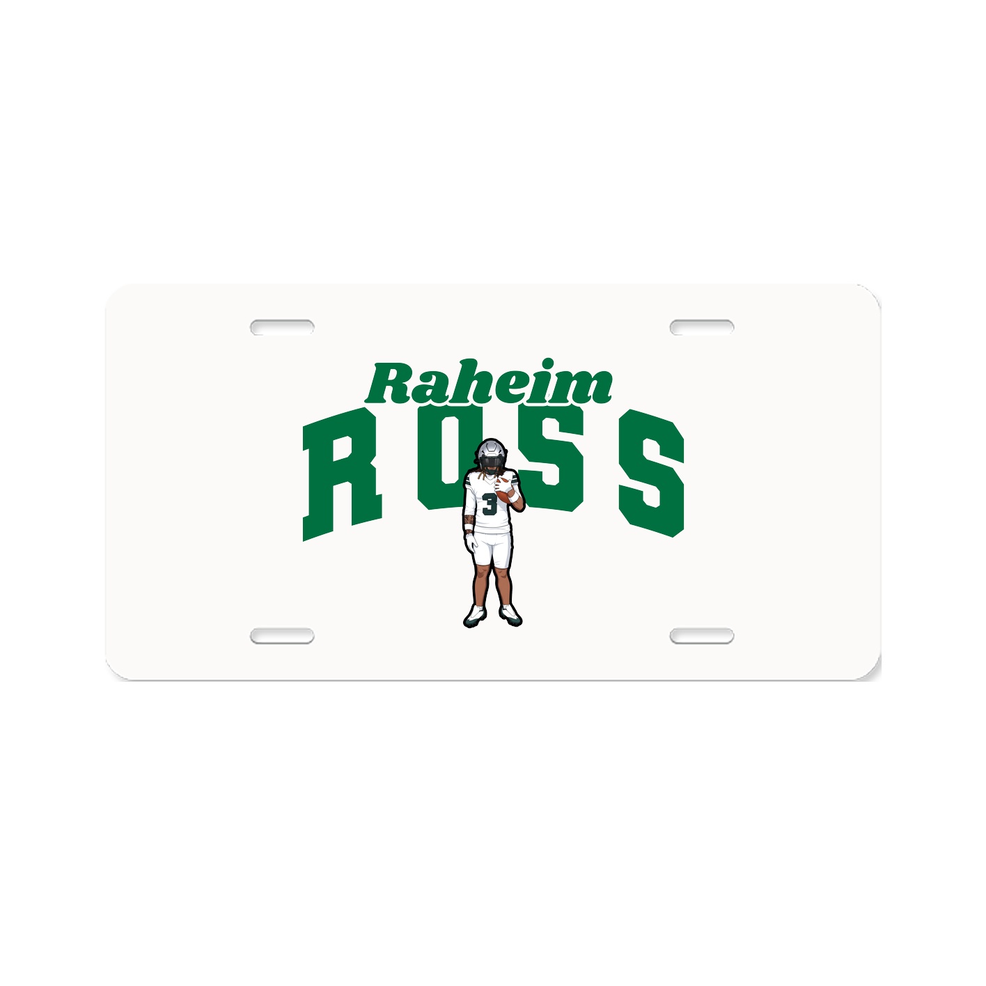 License Plate — Signature Arch in Classic