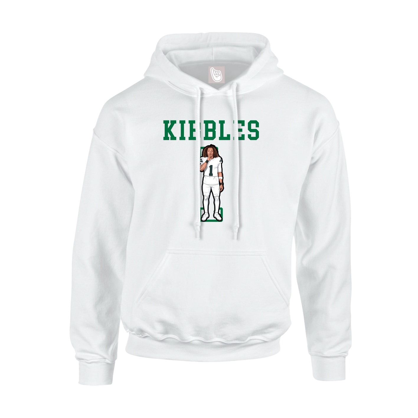 Hoodie — Shirsey in White