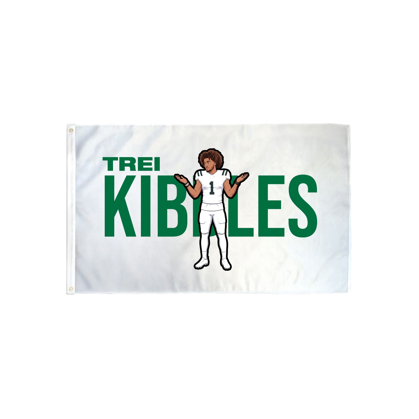 3x5 Flag — Player Name in Classic