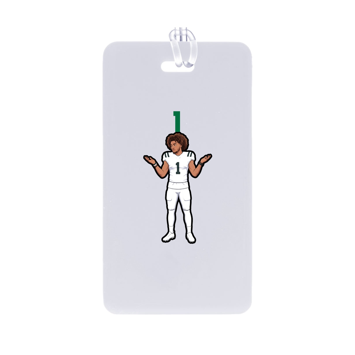 Bag Tag — Number Top in Classic