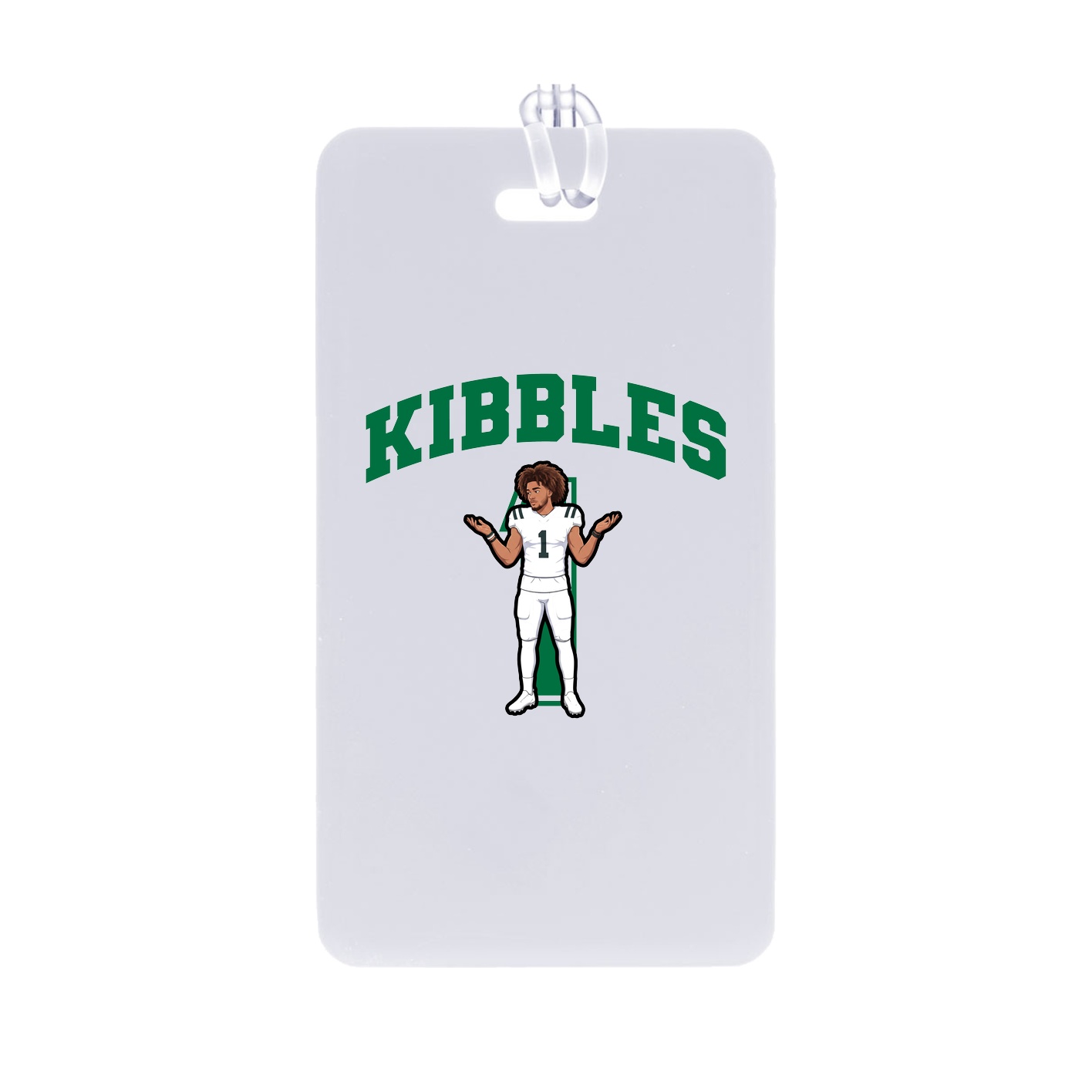 Bag Tag — Number in Classic