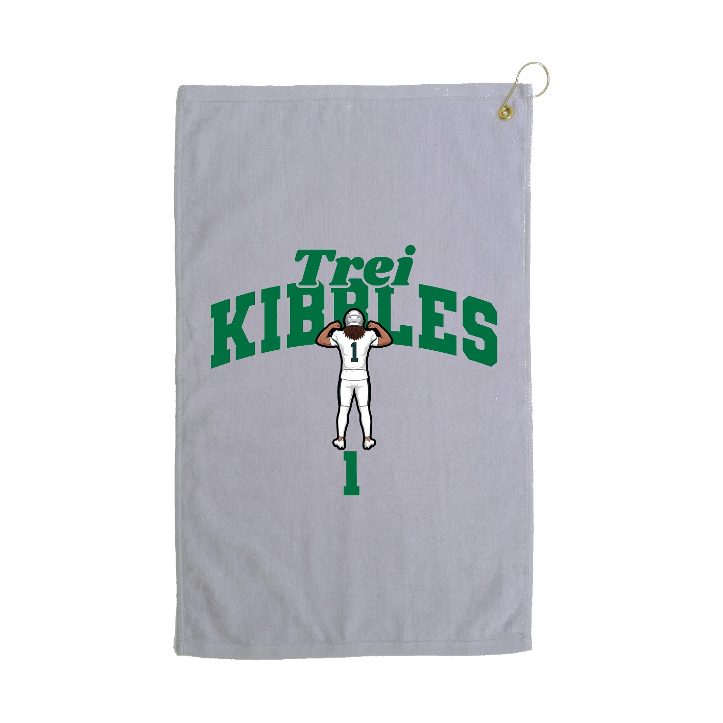 Golf Towel — Signature Arch in Grey