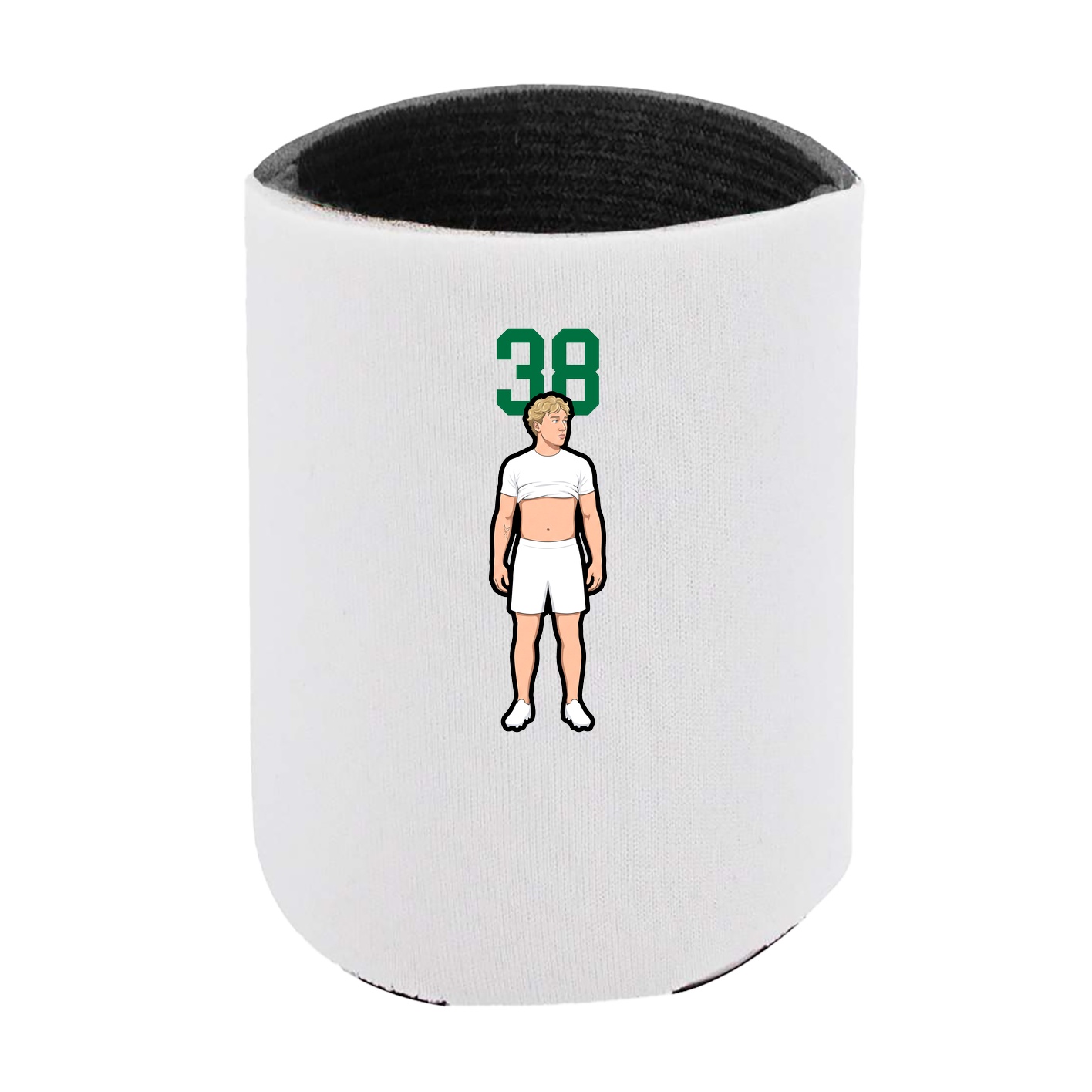 Can Holder — Number Top in White