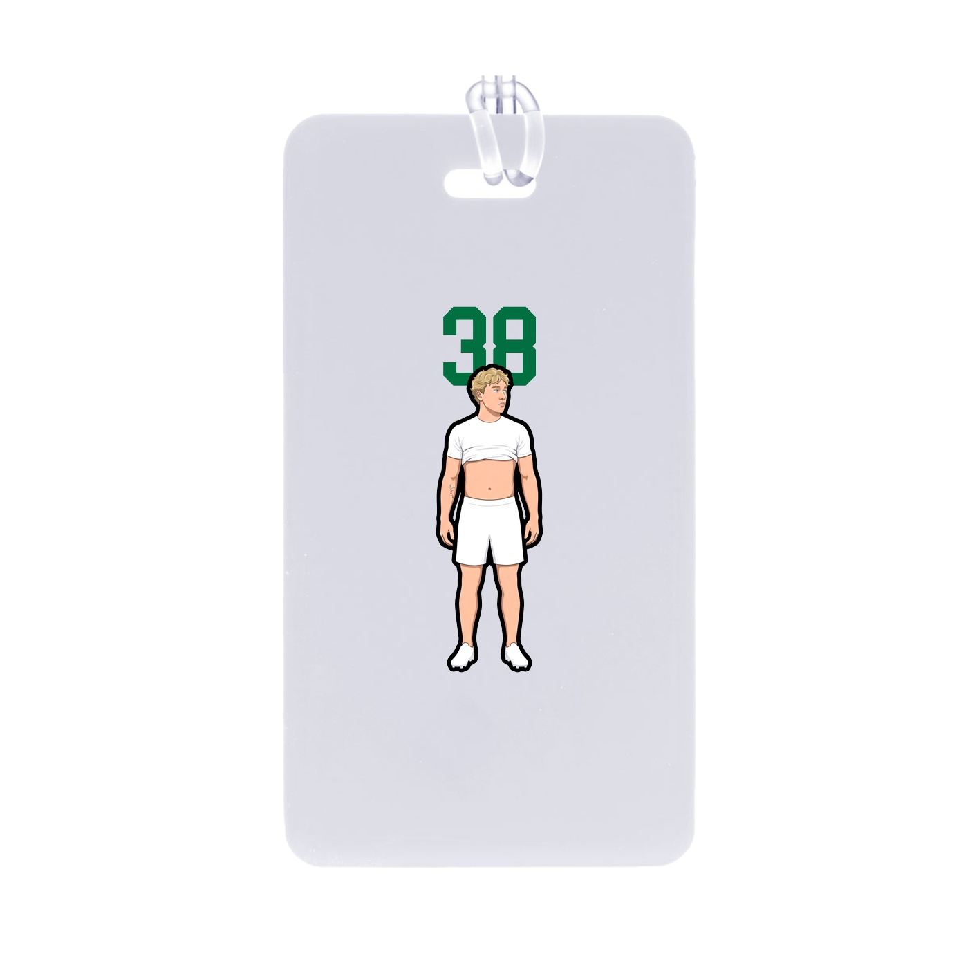 Bag Tag — Number Top in Classic