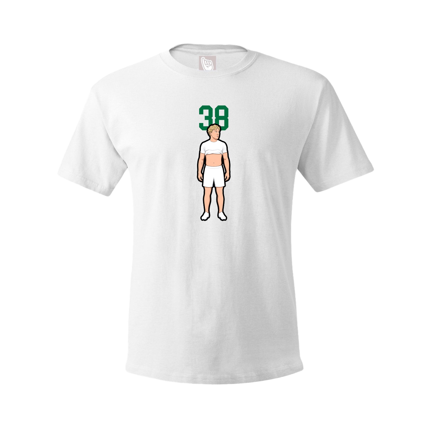 Tee — Number Top in White