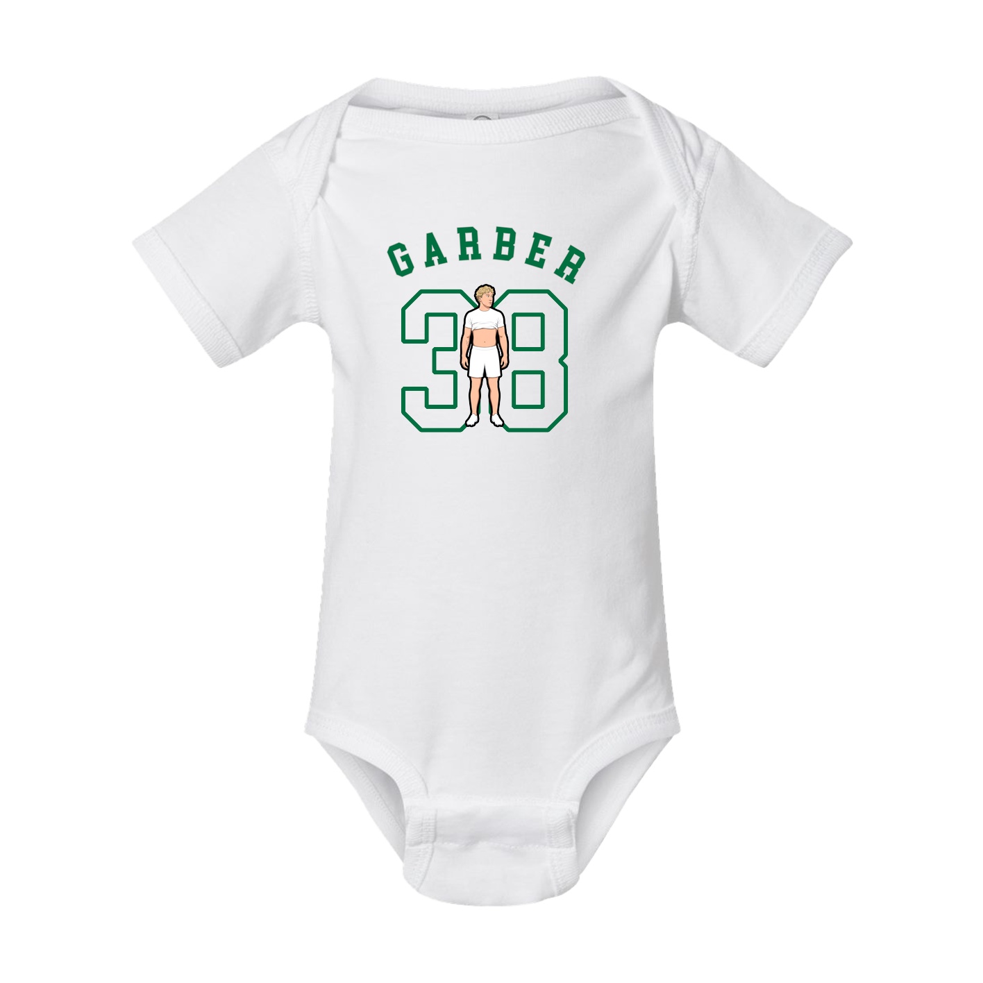 Baby Onesie — Shirsey Arch in White
