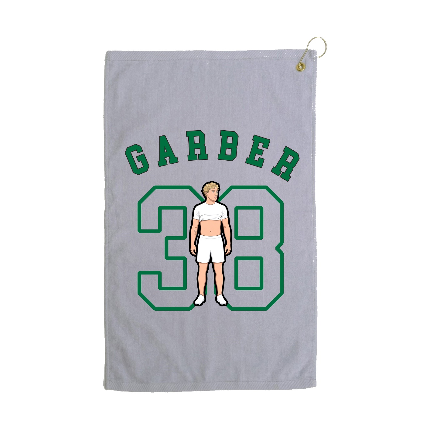 Golf Towel — Shirsey Arch in Grey