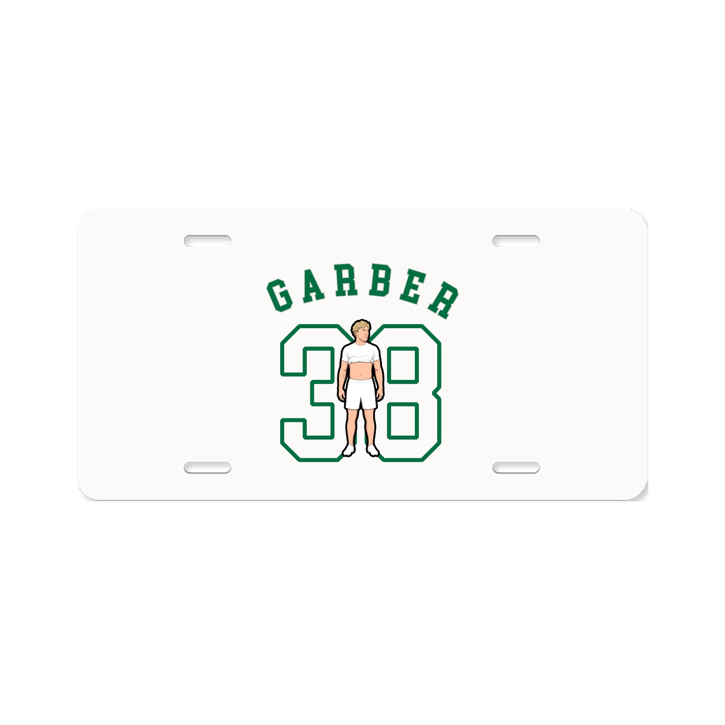 License Plate — Shirsey Arch in Classic