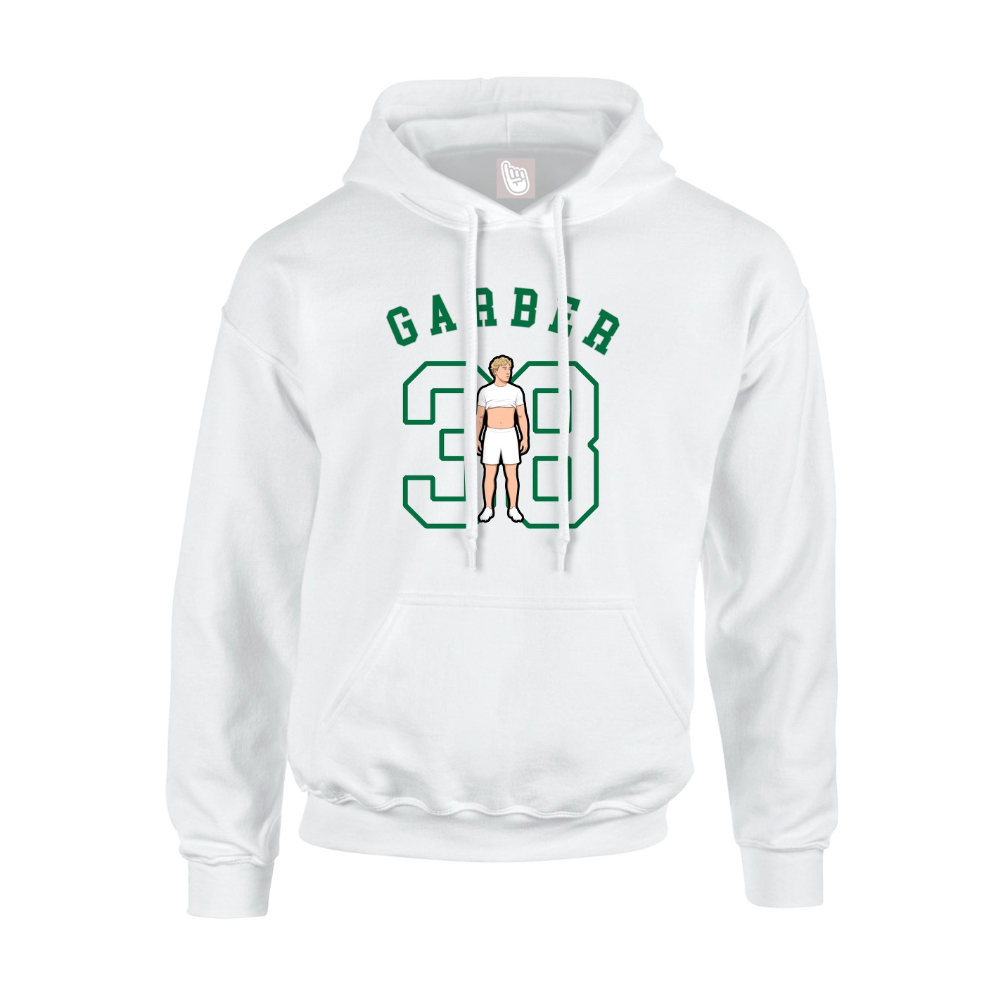 Youth Hoodie — Shirsey Arch in White
