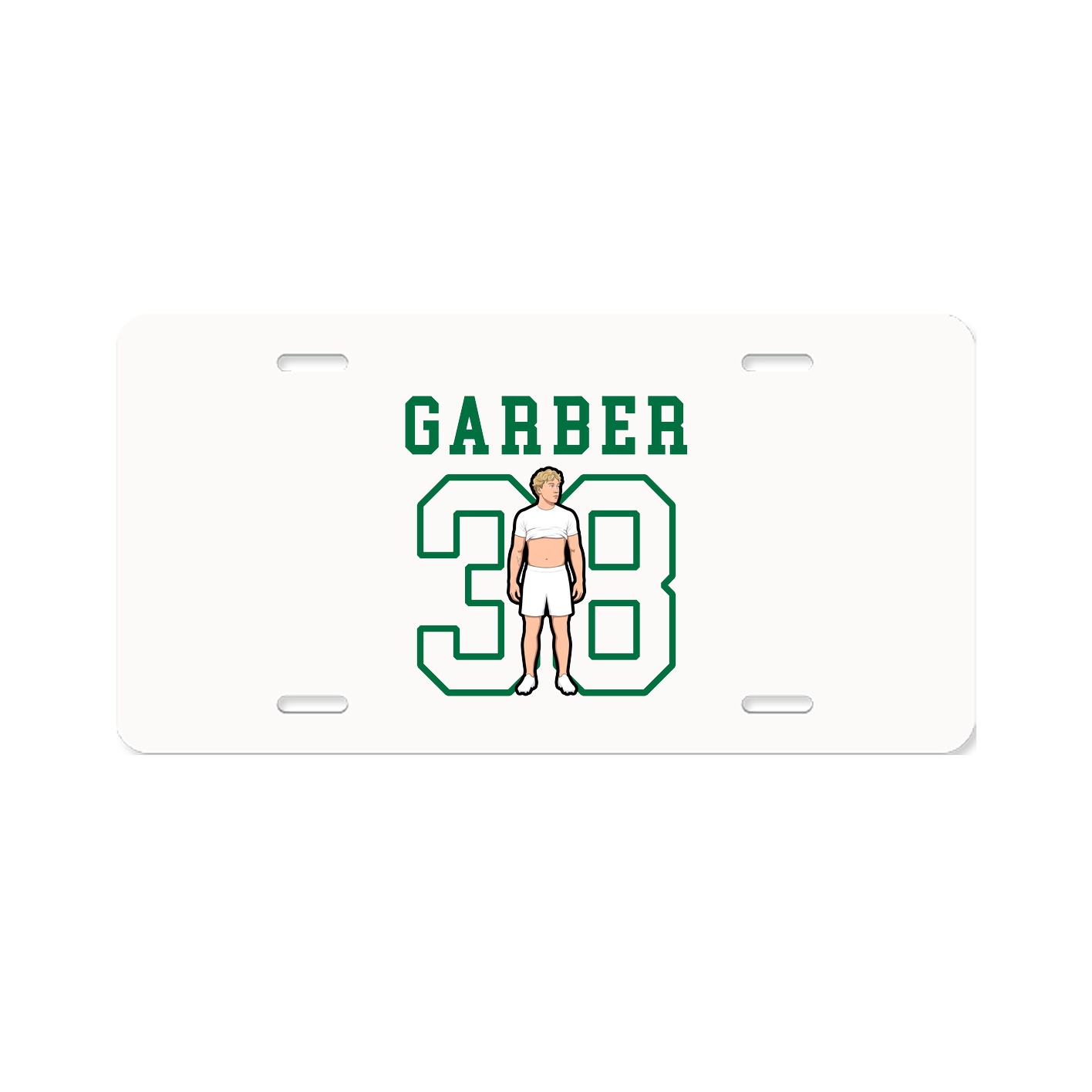 License Plate — Shirsey in Classic