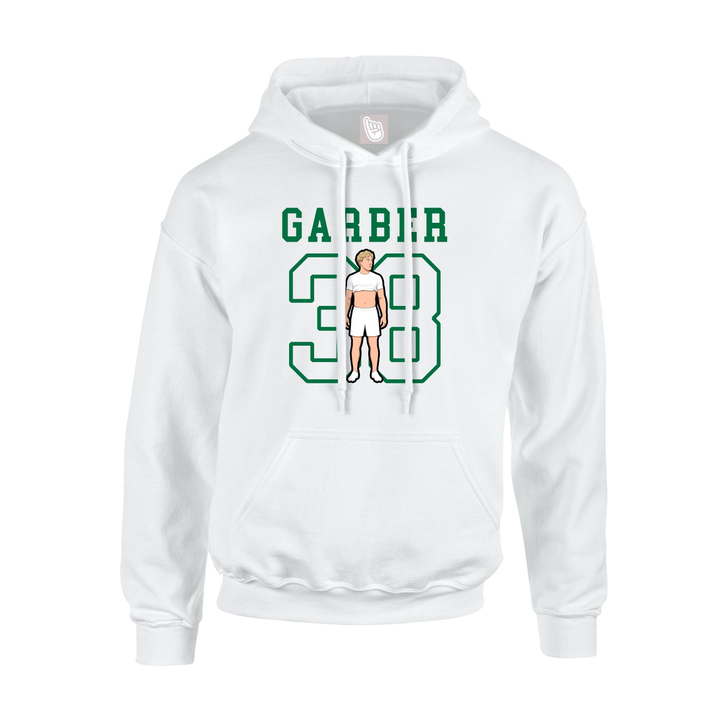 Youth Hoodie — Shirsey in White