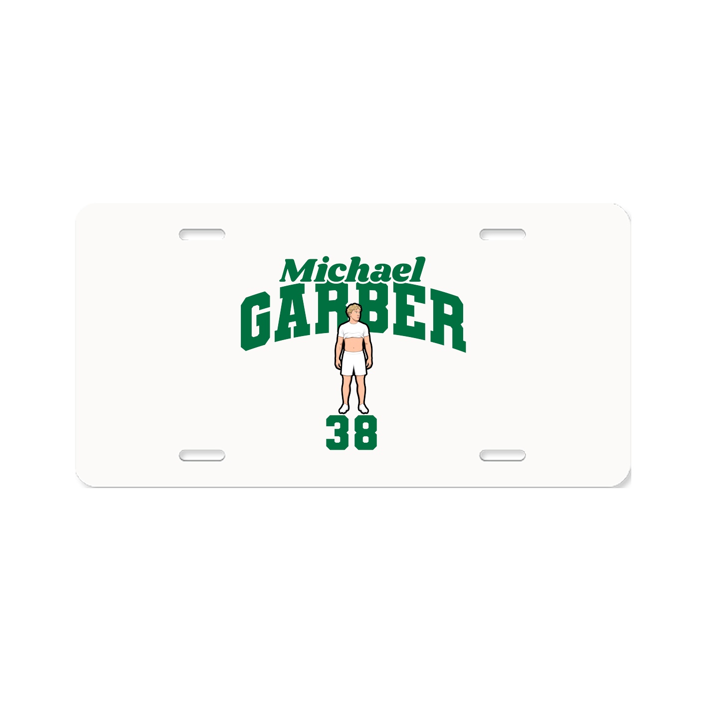 License Plate — Signature Arch in Classic
