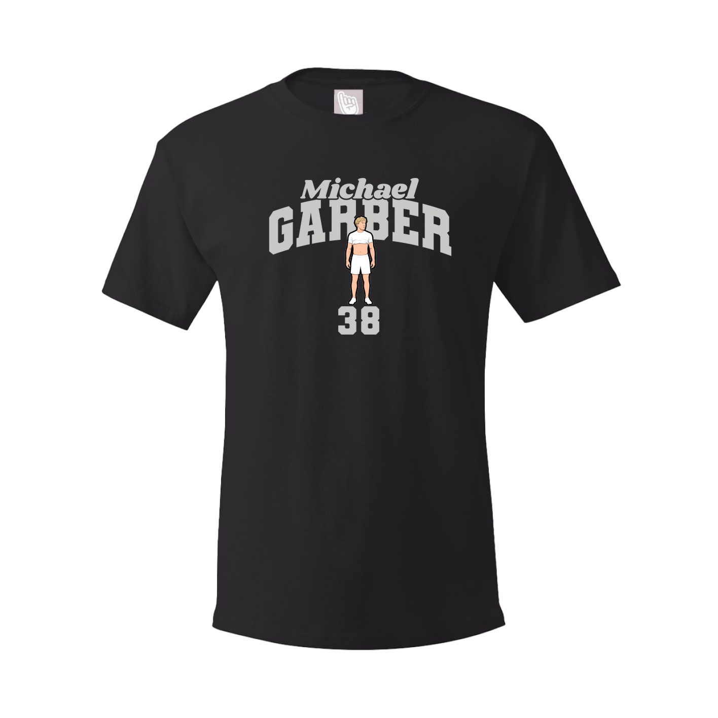 Youth Tee — Signature Arch in Black
