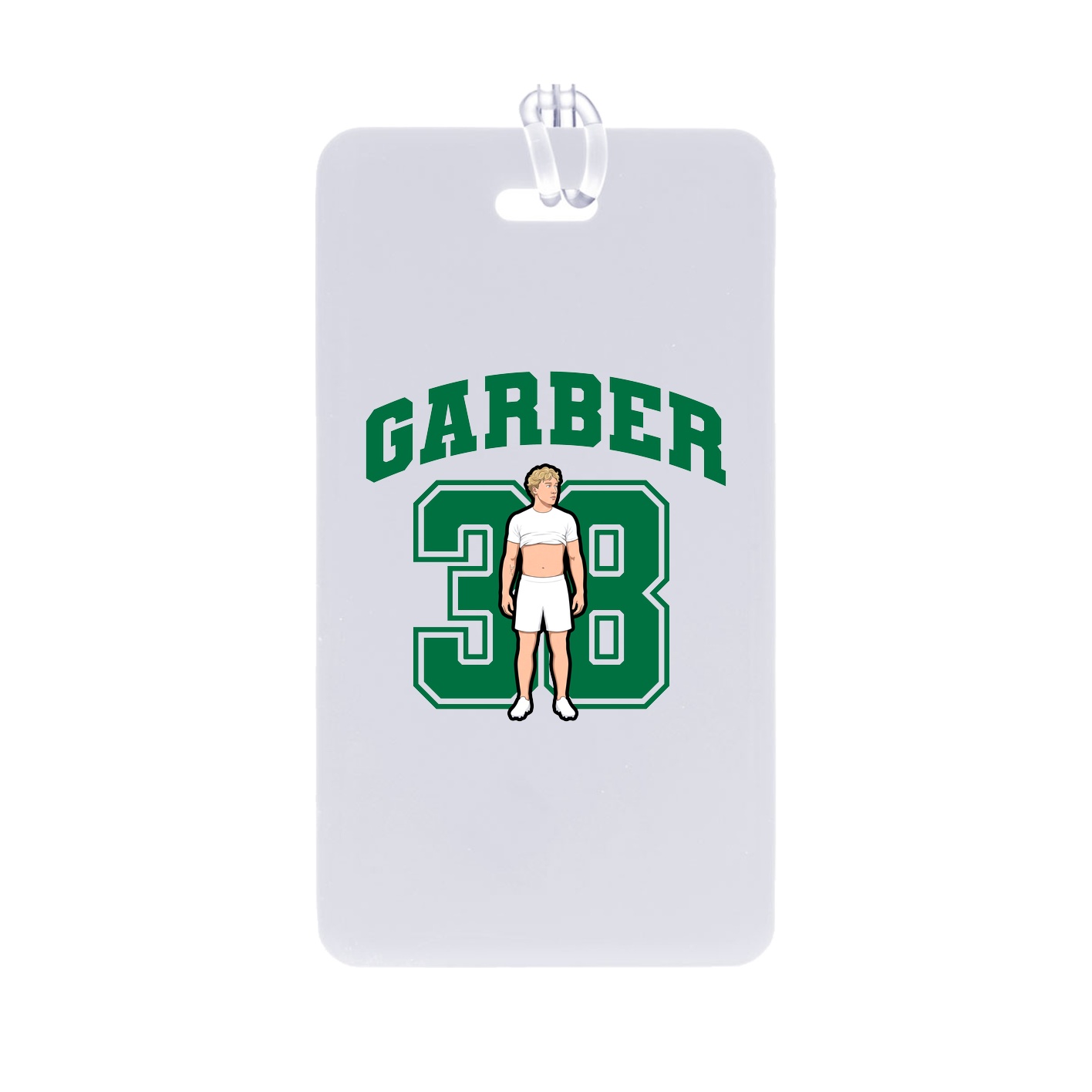 Bag Tag — Number in Classic