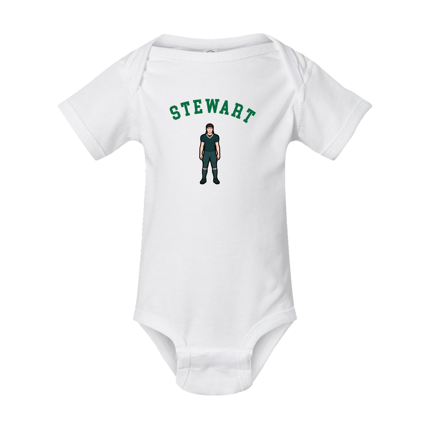 Baby Onesie — Shirsey Arch in White