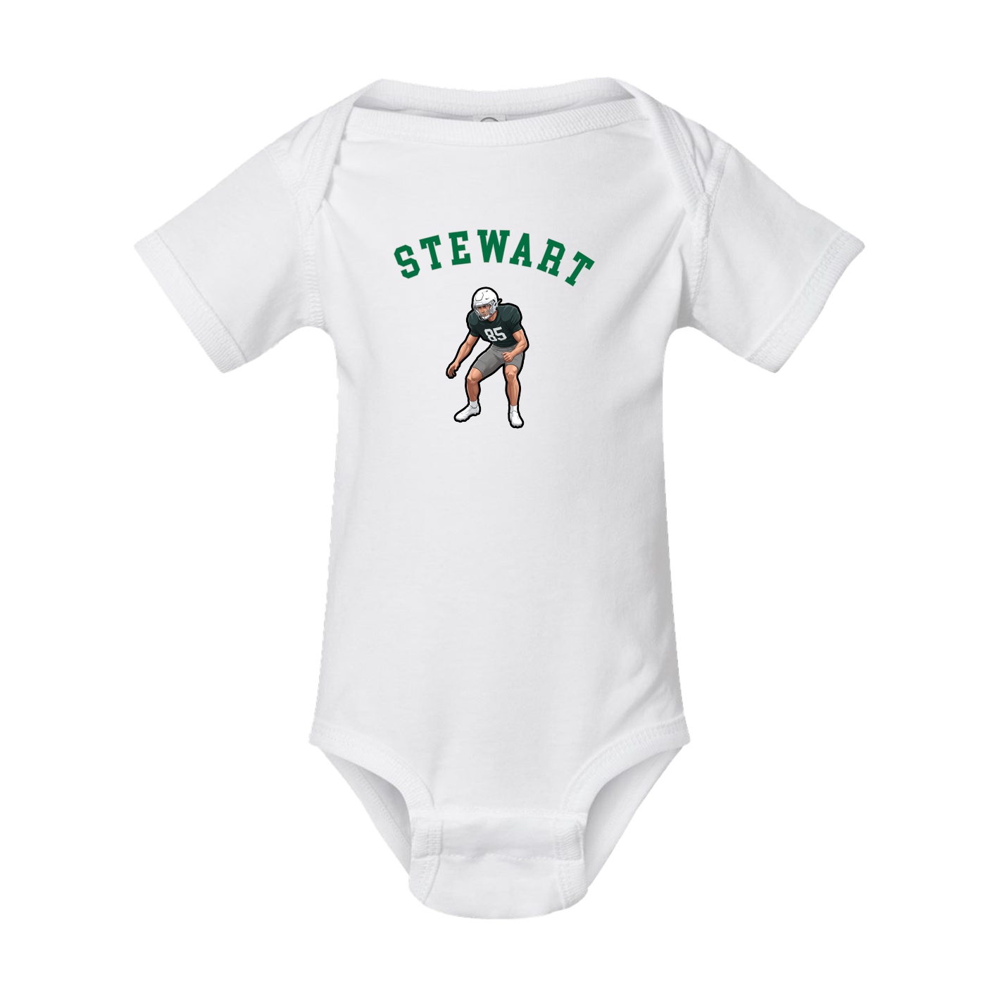 Baby Onesie — Shirsey Arch in White