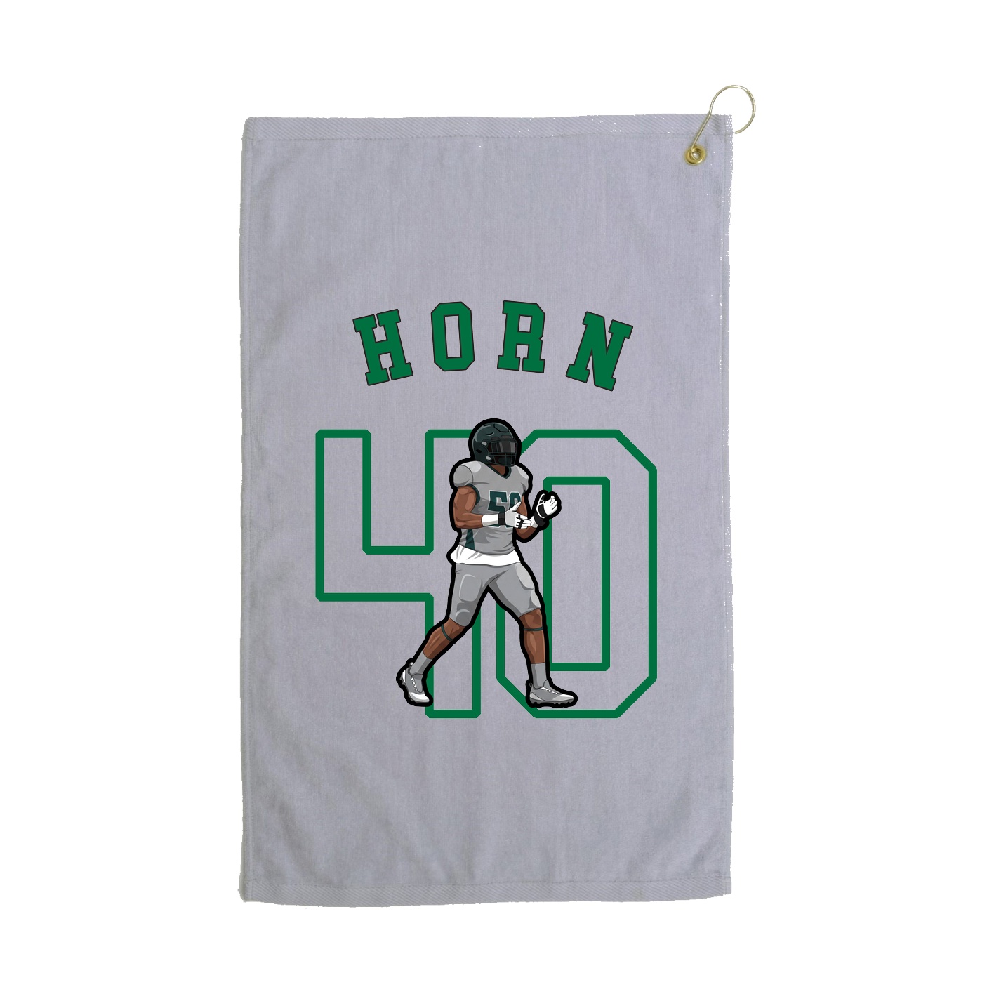 Golf Towel — Shirsey Arch in Grey