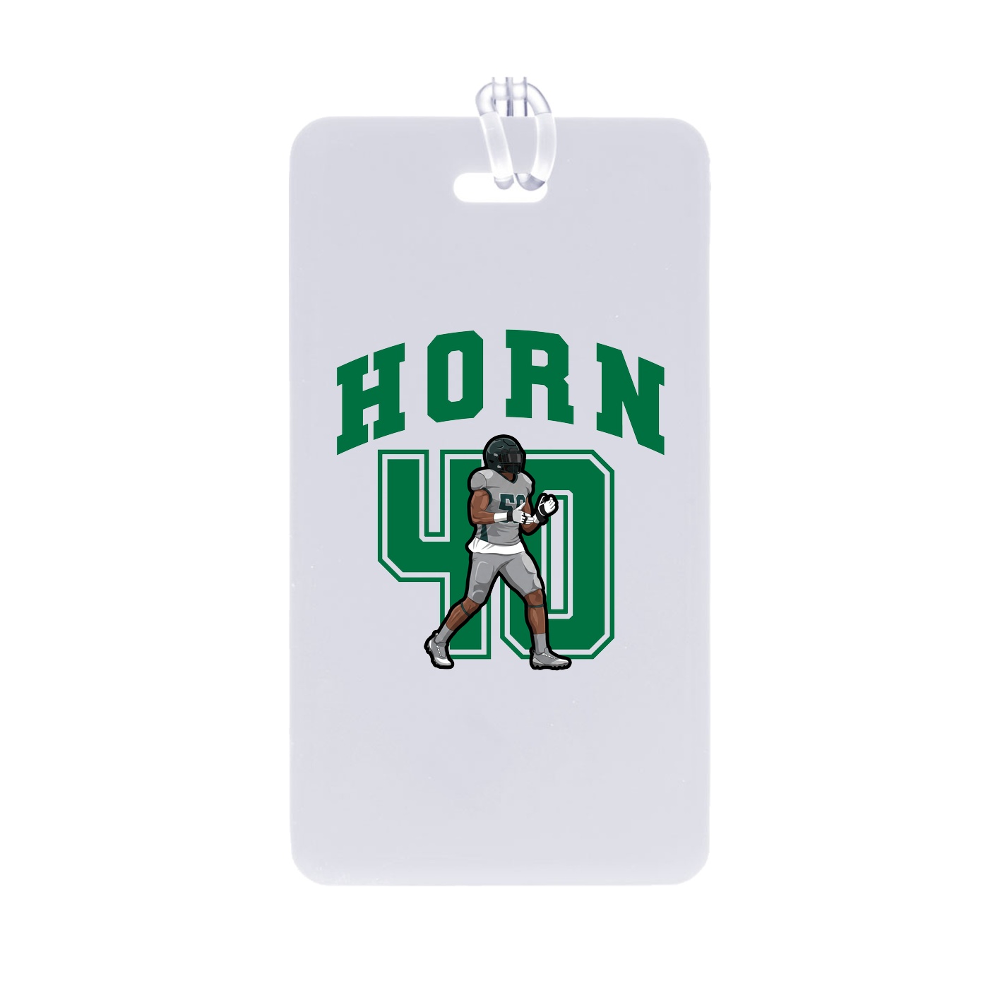 Bag Tag — Number in Classic